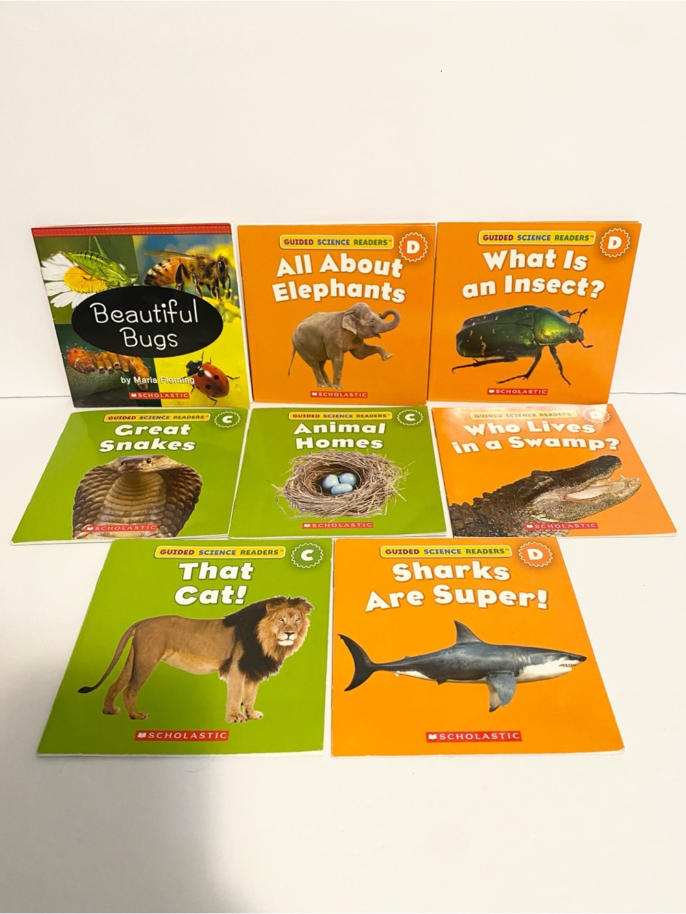 Scholastic Guided Science Easy Readers Little Early Book Lot Beginner Books
